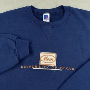 Vintage 90s Russell Athletic Texas Longhorns Crewneck Sweatshirt Size XL NCAA